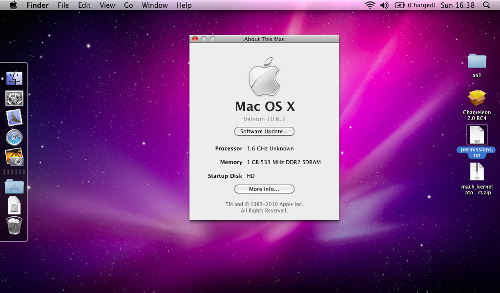screenshot for mac 10.6